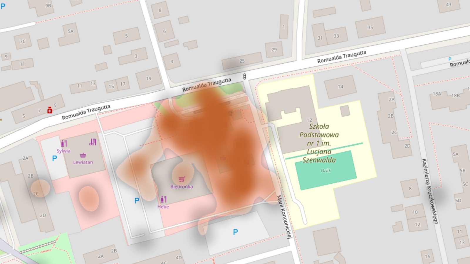Pszów: 164 residents map their bus station and market square